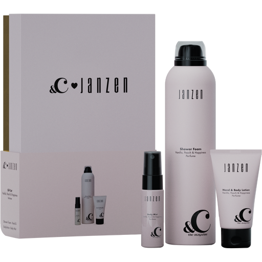 JANZEN Giftset S Body &C Vanilla Peach and Happiness