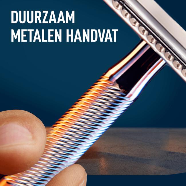 King C. Gillette Double Edge Razor Navulmesjes 10 Stuks
