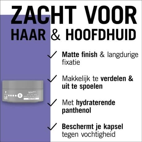 Taft Styling Matt Wax 75 ML