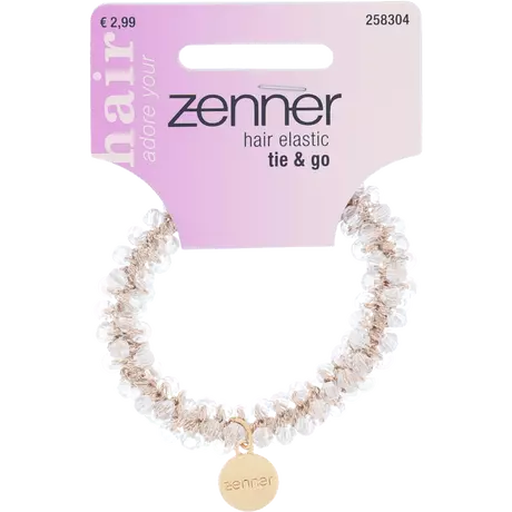 Zenner Haarelastiek Tranparant Kraal