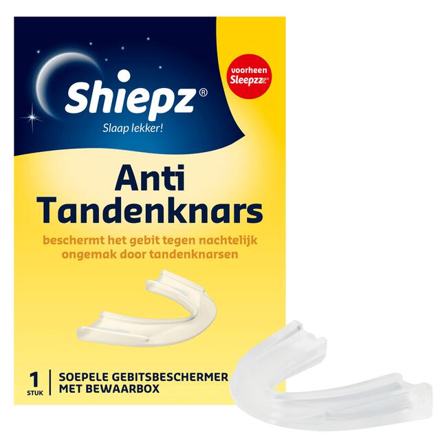 eindpunt bovenstaand in tegenstelling tot Shiepz Anti-tandenknars 1 stuks 1 EA | Etos