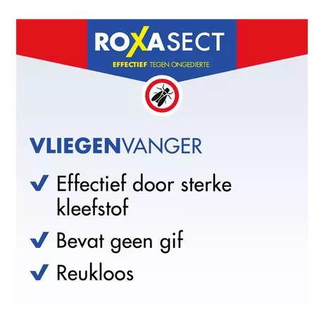 Roxasect Vliegenvanger 4 stuks