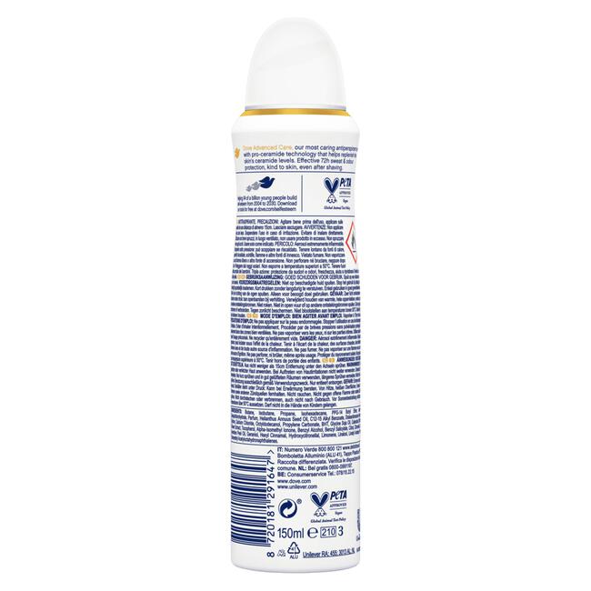 Dove Advanced Care Matcha & Sakura Anti-transpirant Deodorant Spray 150 ML