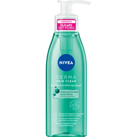 NIVEA Derma Skin Clear Washgel Onzuivere Huid 150 ML