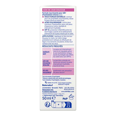 NIVEA Essentials +24h Voedende Dagcrème SPF15 50 ML