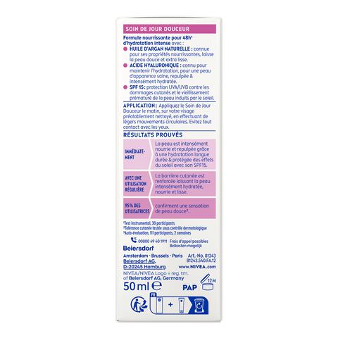NIVEA Essentials +24h Voedende Dagcrème SPF15 50 ML