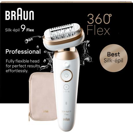 Braun Epilator Silk-épil 9 Flex met 360 Flex Kop