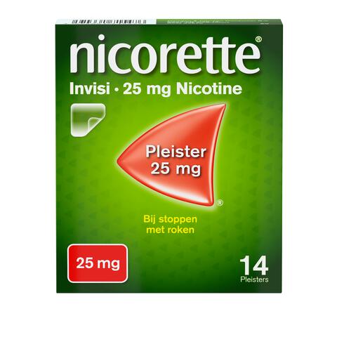 Nicorette Pleister 25 MG Nicotine 14 Stuks