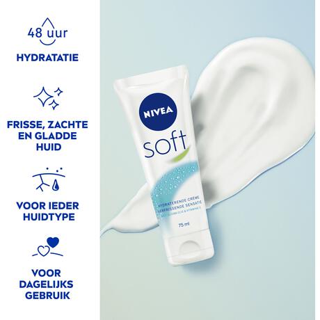 NIVEA Soft Hydraterende Bodycrème 75 ML