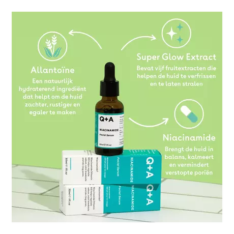 Q+A Niacinamide Facial Serum 30 ML
