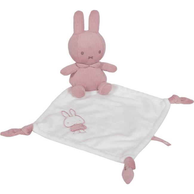 Nijntje Knuffeldoekje Pink Baby Rib