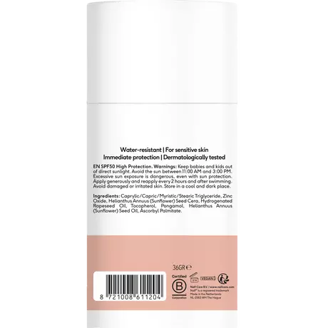 Naïf Baby & Kids Zonnebrandstick SPF 50 0% Parfum 36 gram