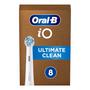 Oral-B iO Ultimate Clean Opzetborstels Wit - 8 Stuks