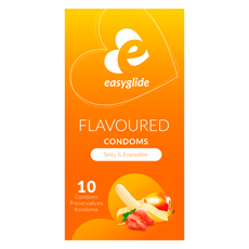 EasyGlide Condooms met Smaakjes - 10 Stuks