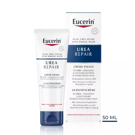 Eucerin UreaRepair Verzachtende Gezichtscrème 5% Urea 50 ML