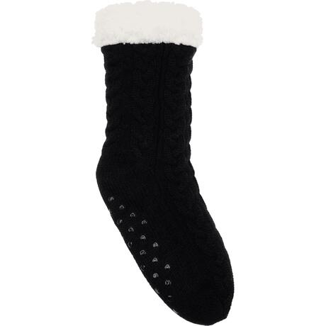 Huissokken zwart one size - 1 paar