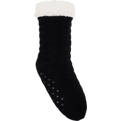 Huissokken zwart one size - 1 paar