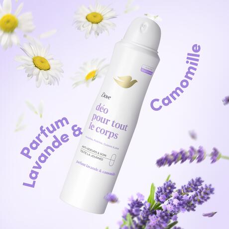 Dove Whole Body Lavender & Chamomile Deodorant Spray 150 ML