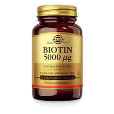 Solgar Biotin 5000 µg capsules