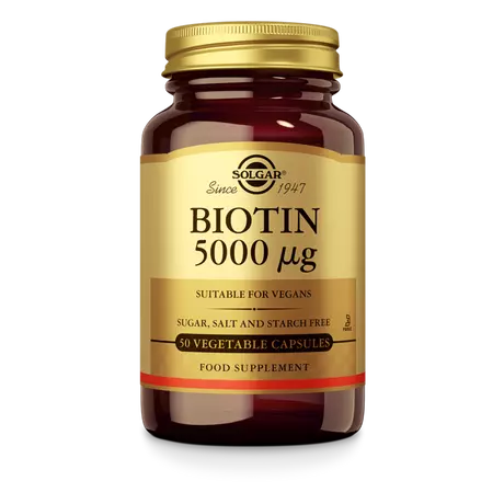 Solgar Biotin 5000 µg Capsules&nbsp;100 stuks