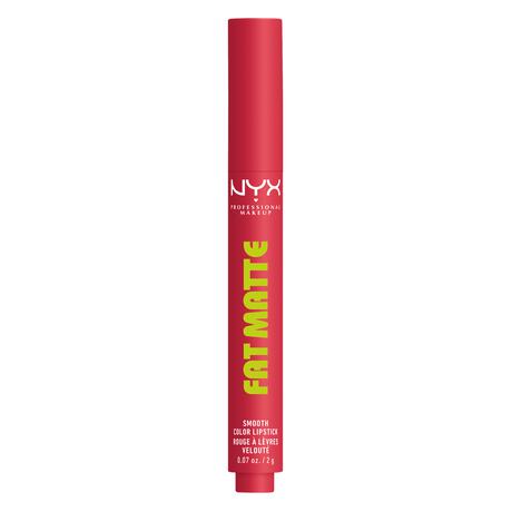NYX Professional Make Up Fat Matte Lipstick 10 Flamingo Feather Roze