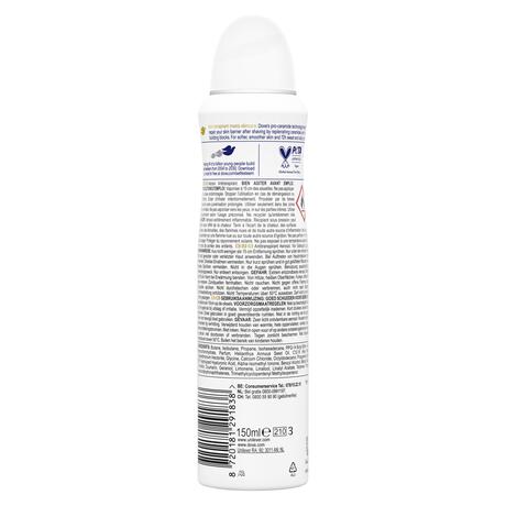 Dove Advanced Care Soft Feel Anti-Transpirant Deodorant Spray 150 ML