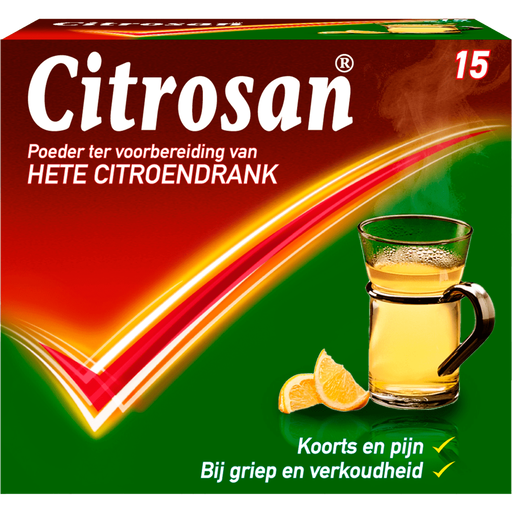 Citrosan Hete Citroendrank Sachets 15 stuks