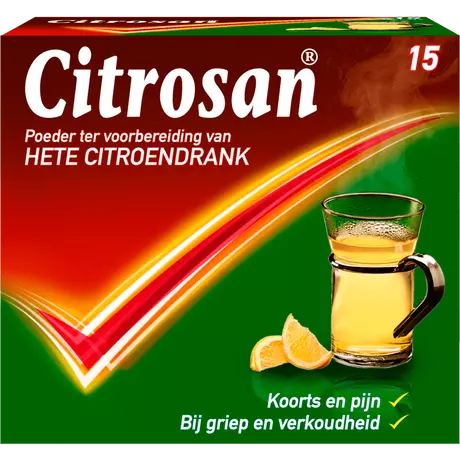 Citrosan Hete Citroendrank Sachets 15 stuks