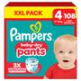 Pampers Baby Dry Pants XXL Pack Luierbroekjes Maat 4 9-15 KG 108 stuks