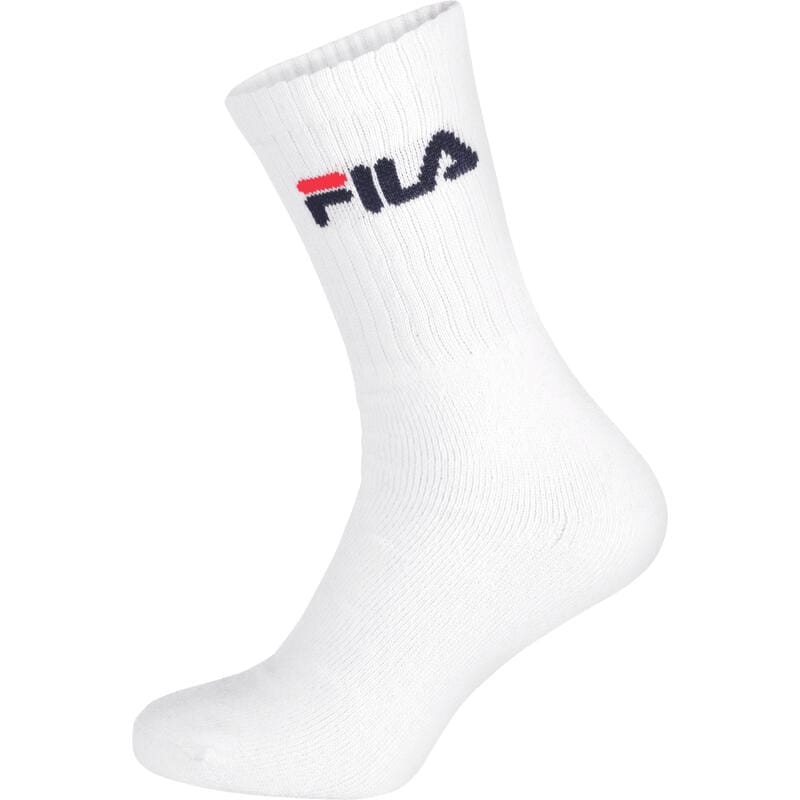 FILA 3 Pak Sokken Wit 39/42 Tennis
