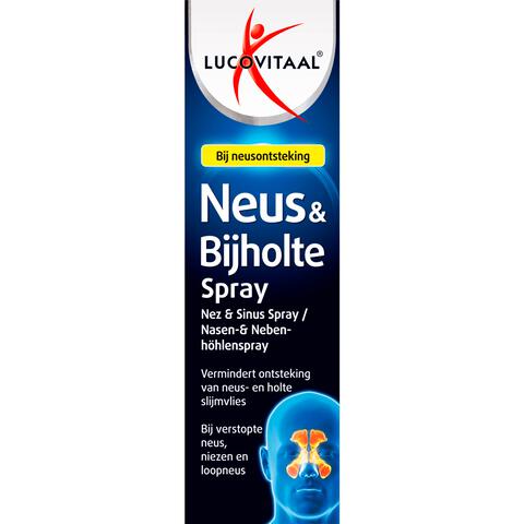 Lucovitaal Neus & Bijholte Spray 10 ML