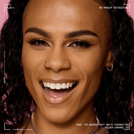 NYX Professional Makeup Make 'EM Wonder Foundation 23 Golden Caramel
