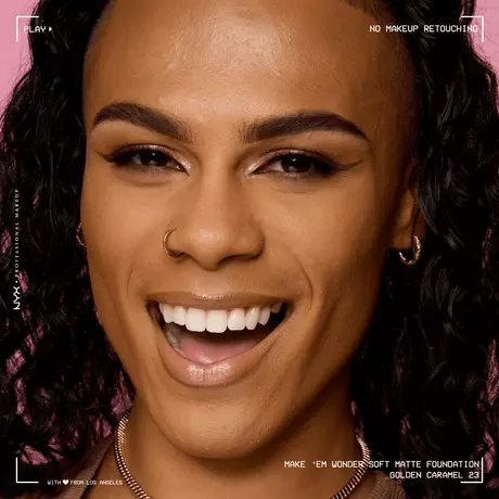 NYX Professional Makeup Make 'EM Wonder Foundation 23 Golden Caramel