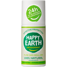 Happy Earth 100% Natuurlijke Unscented Deodorant Roller 75 ML