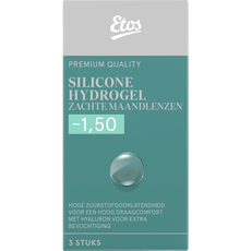 Etos Silicone Hydrogel Zachte Maandlenzen -1.50 3st.