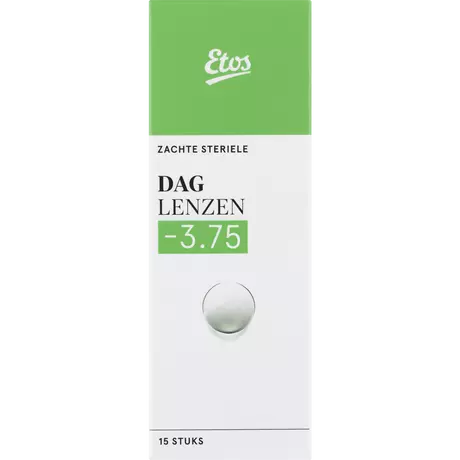 Etos Zachte Daglenzen -3,75 15 stuks