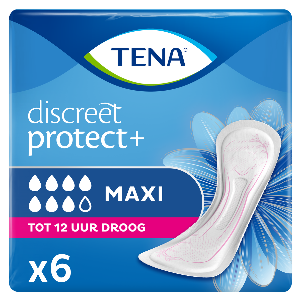 TENA incontinentie Discreet Maxi - 6 stuks