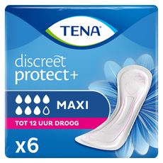 TENA Discreet Protect+ Maxi Incontinentieverband 6 stuks