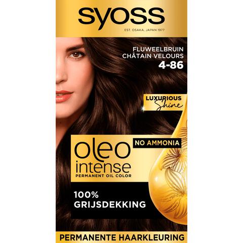 Syoss Oleo Intense 4-86 Fluweelbruin/Châtain Velours 115
