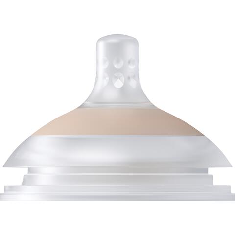 Difrax LOVI Mammafeel Flessenspeen 3M+ Slow