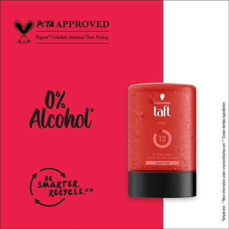 Taft Styling Gel V12 Gel 300 ML