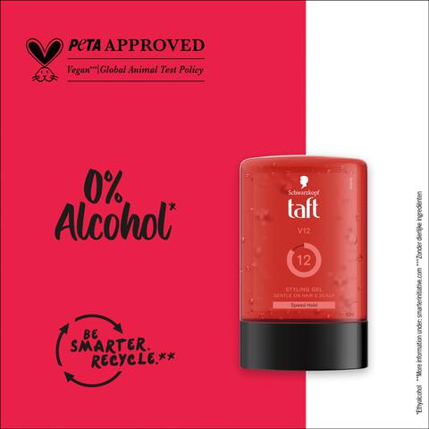 Taft Styling Gel V12 Gel 300 ML