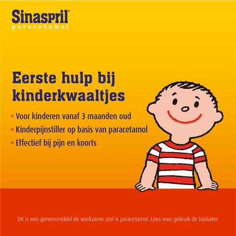 Sinaspril Vloeibaar paracetamol 120 mg 100 ML