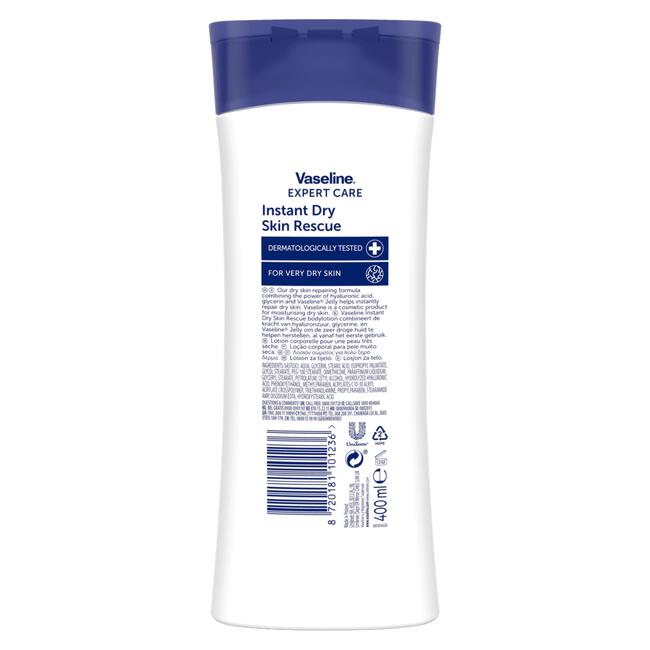 Vaseline Instant Dry Skin Rescue Bodylotion 400 ML