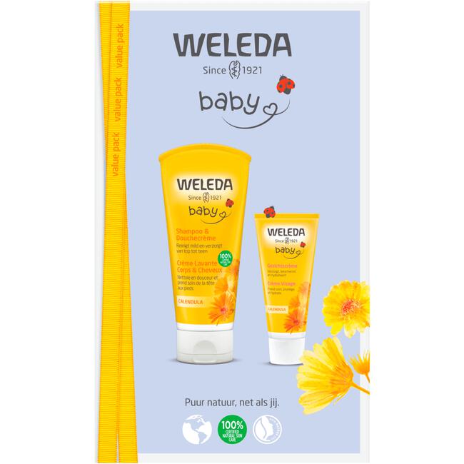 Weleda Voordeelset Calendula Baby Gezichtscreme