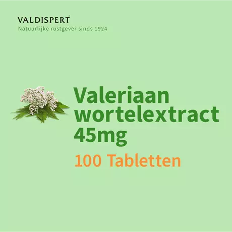 Valdispert 45 mg Valeriaanextract Tabletten 100 stuks
