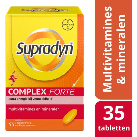 Supradyn Complex Forte Multivitamine Voor Extra Energie 35 Tabletten