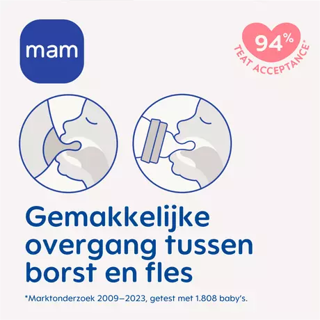 MAM Easy Start Anti-Colic Babyfles Beige 160 ML
