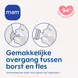 MAM Easy Start Anti-Colic Babyfles Beige 160 ML