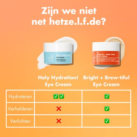 e.l.f. Bright & Brew-Tiful Eye Cream 15 GR